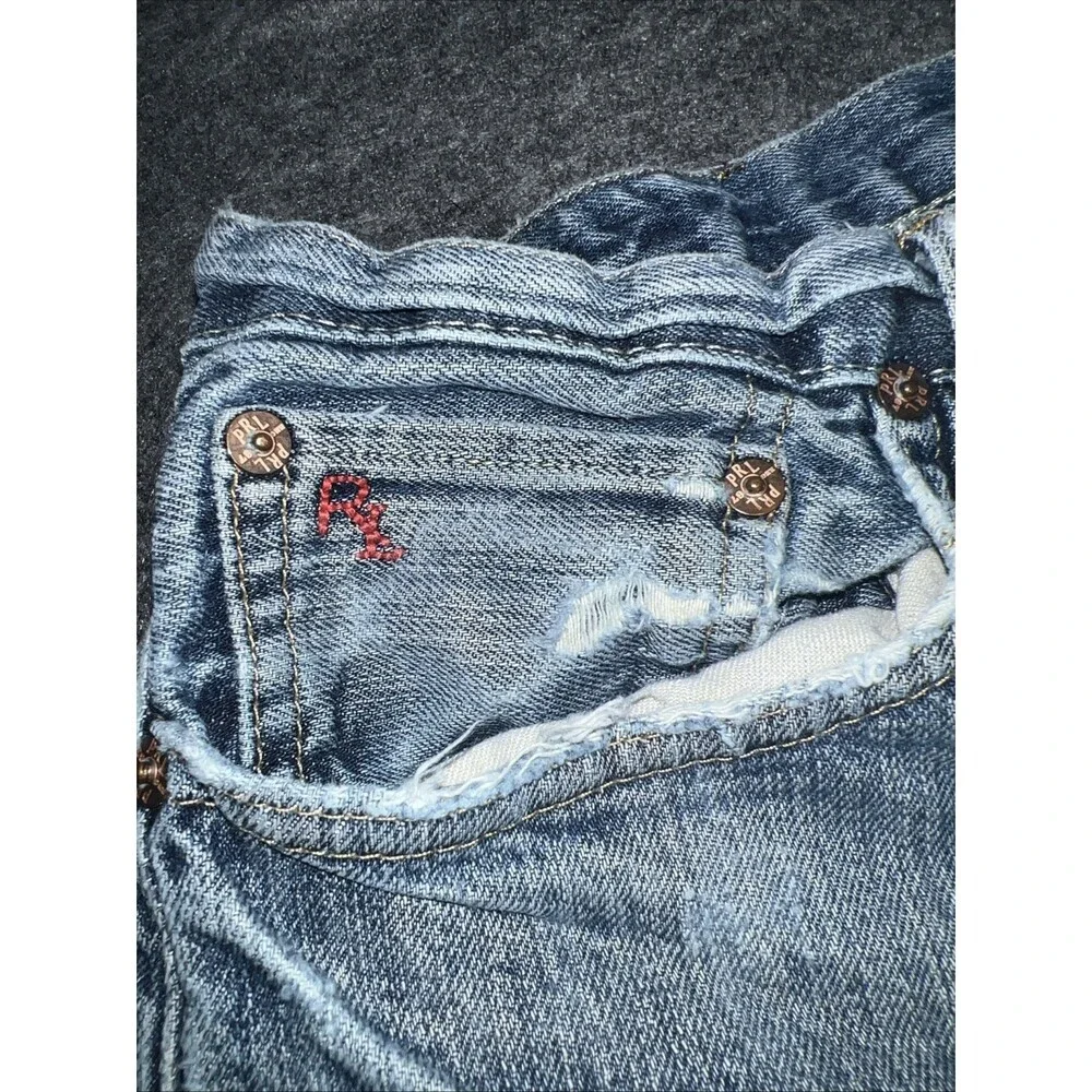 Polo Ralph Lauren 867 Classic Fit Jeans Mens 30x32 Light Wash Vintage Y2K Denim